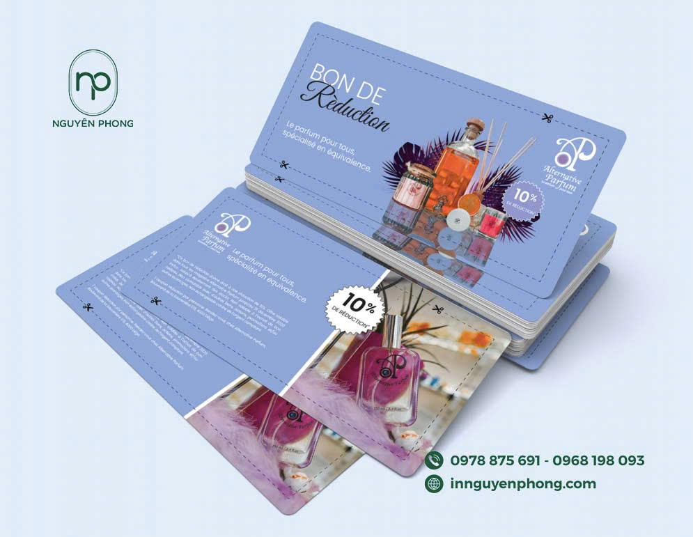 In voucher số lượng ít&nbsp; – Tiết kiệm cho doanh nghiệp nhỏ